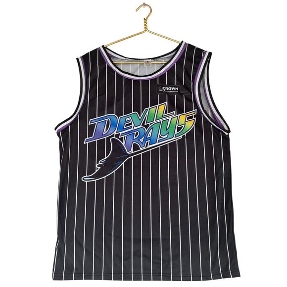 L Devil Rays Promo Jersey - Picture 1 of 2
